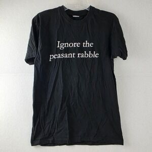 Europa Universalis IV Ignore Peasant Rabble T Shirt Hurricane Black Large EU4